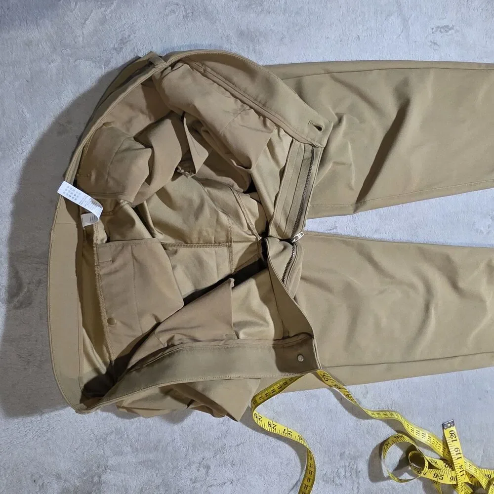 crz yoga mens golf pants Khaki Sz 38